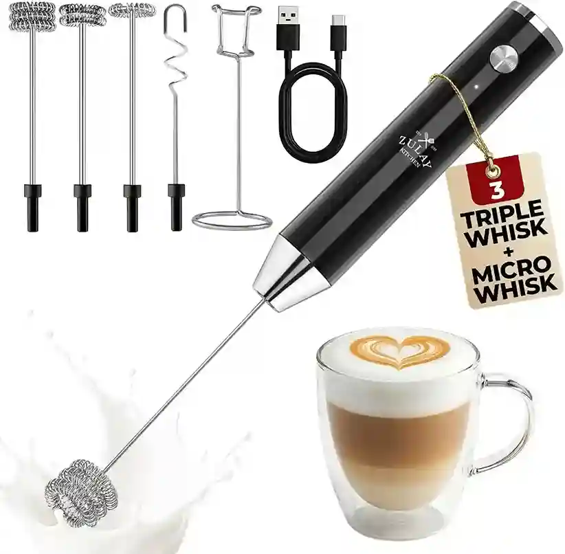 Zulay Kitchen Rechargeable Milk Frother