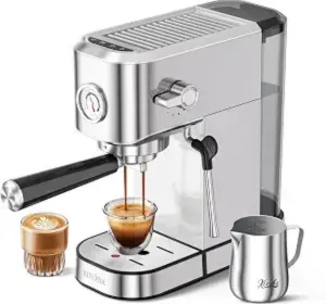 XIXUBX Espresso Machine with Milk Frother