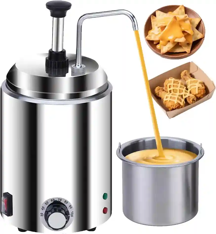  SNICE Electric Nacho Cheese Dispenser Chocolate Warmer