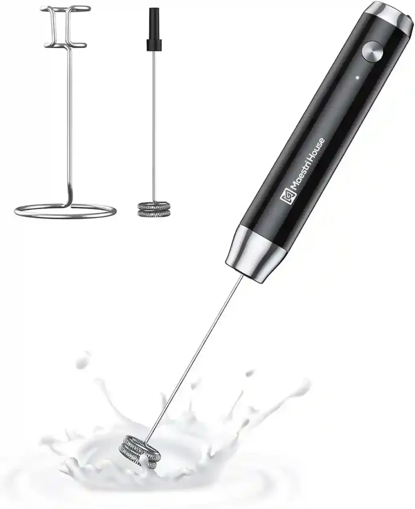Maestri House LunaFro Rechargeable Milk Frother